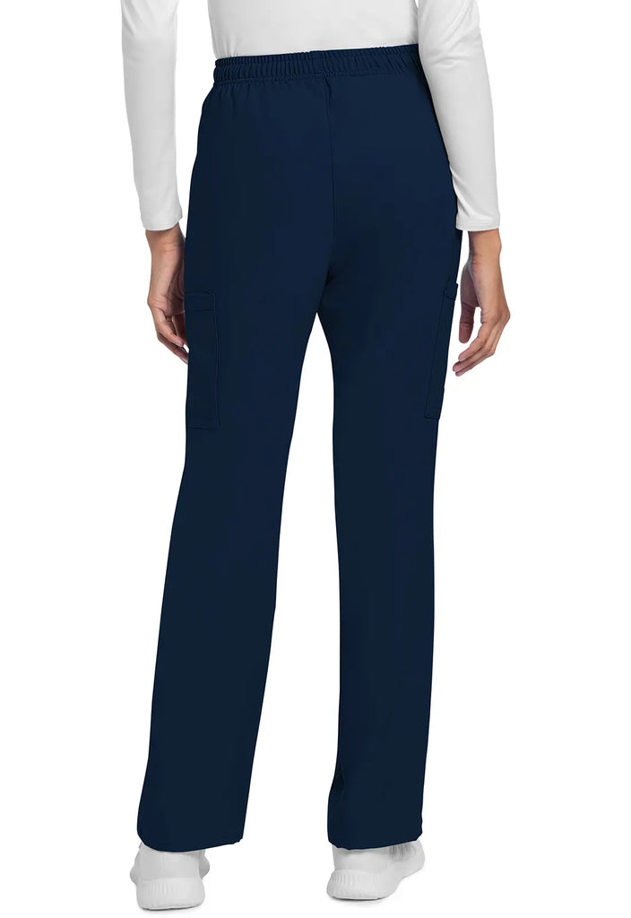 Cherokee Scrubs Women's Straight Leg Trouser Pant Navy | scrub-supply.com