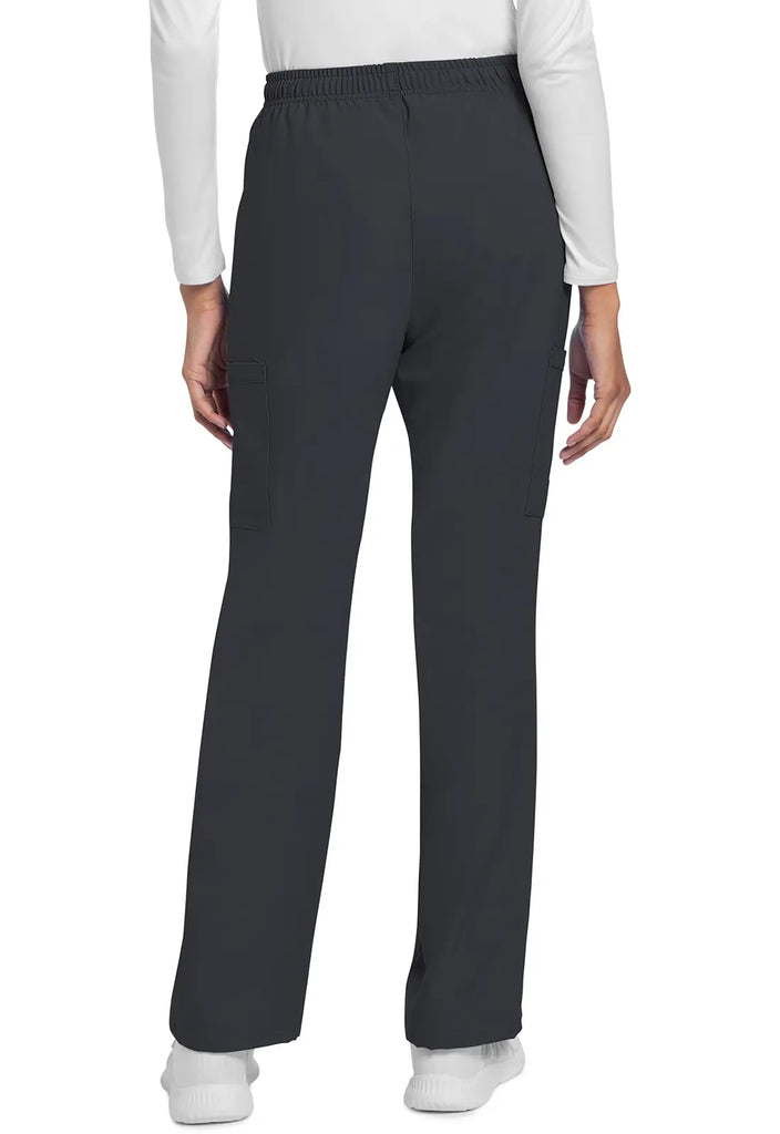 Cherokee Scrubs Women's Straight Leg Trouser Pant Pewter | scrub-supply.com