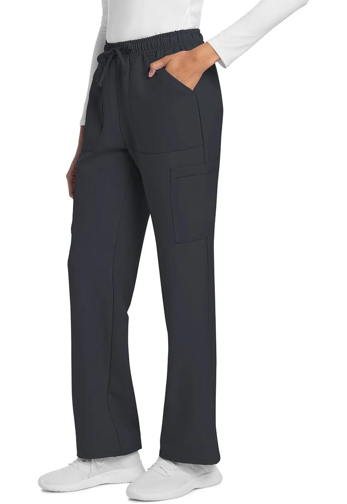 Cherokee Scrubs Women's Straight Leg Trouser Pant Pewter | scrub-supply.com