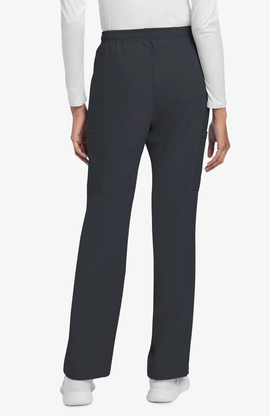Cherokee Scrubs Women's Straight Leg Trouser Pant Pewter | scrub-supply.com