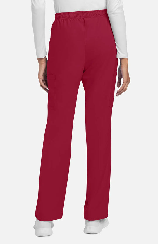Cherokee Scrubs Women's Straight Leg Trouser Pant Red | scrub-supply.com