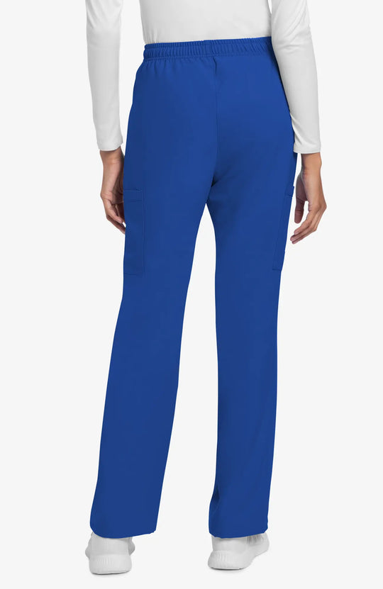 Cherokee Scrubs Women's Straight Leg Trouser Pant Royal Blue | scrub-supply.com