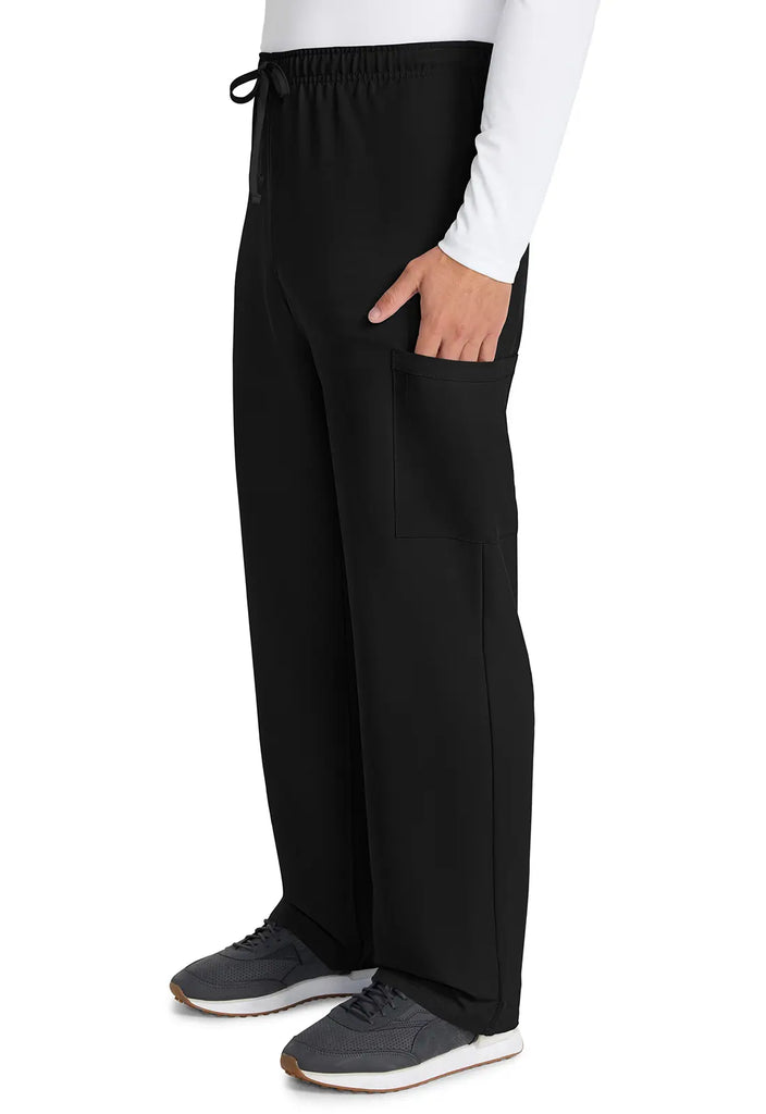 Cherokee Scrubs Unisex Drawstring Straight Leg Pant Black | scrub-supply.com