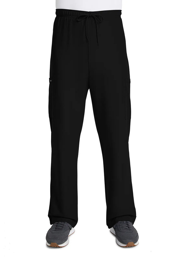 Cherokee Scrubs Unisex Drawstring Straight Leg Pant Black | scrub-supply.com