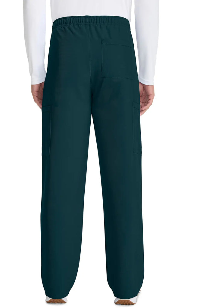 Cherokee Scrubs Unisex Drawstring Straight Leg Pant Caribbean Blue | scrub-supply.com