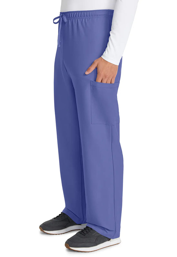 Cherokee Scrubs Unisex Drawstring Straight Leg Pant Ceil Blue | scrub-supply.com