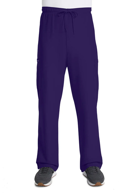 Cherokee Scrubs Unisex Drawstring Straight Leg Pant Grape | scrub-supply.com