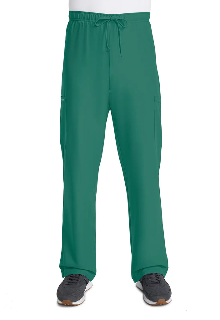 Cherokee Scrubs Unisex Drawstring Straight Leg Pant Hunter Green | scrub-supply.com