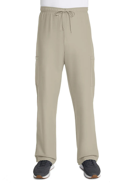 Cherokee Scrubs Unisex Drawstring Straight Leg Pant Khaki | scrub-supply.com