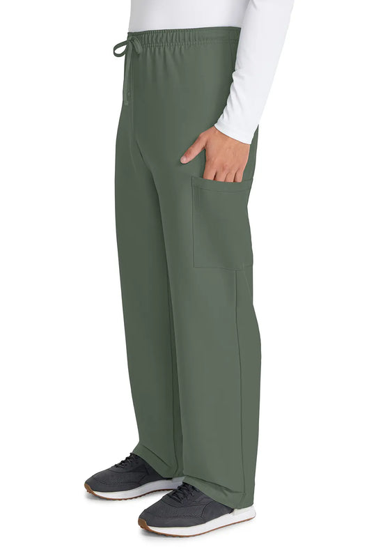 Cherokee Scrubs Unisex Drawstring Straight Leg Pant Olive | scrub-supply.com