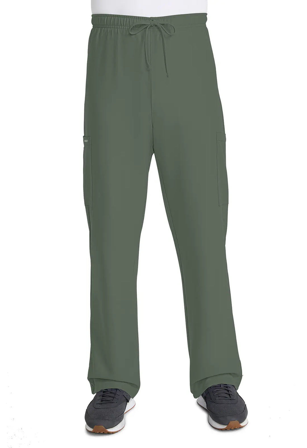 Cherokee Scrubs Unisex Drawstring Straight Leg Pant Olive | scrub-supply.com