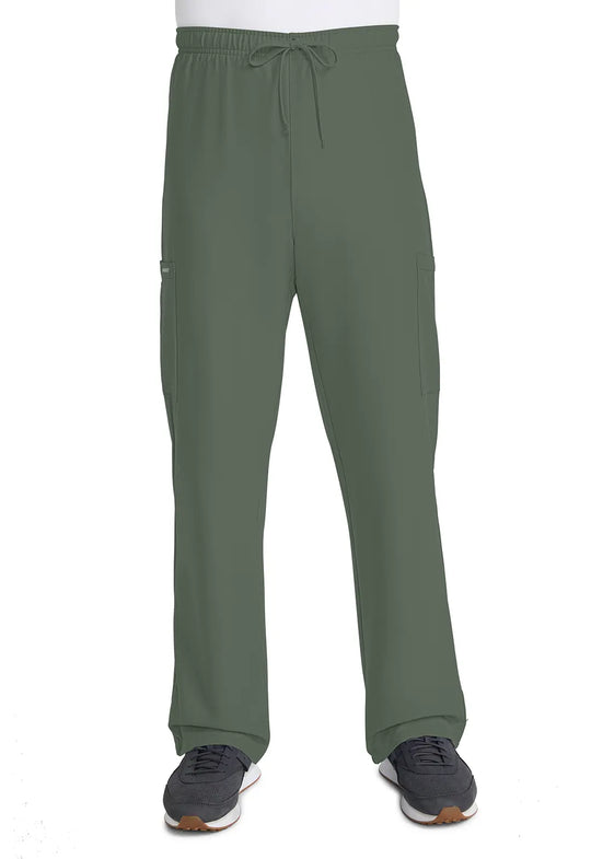 Cherokee Scrubs Unisex Drawstring Straight Leg Pant Olive | scrub-supply.com