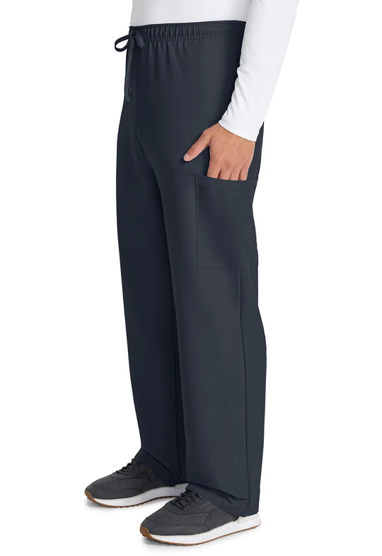 Cherokee Scrubs Unisex Drawstring Straight Leg Pant Pewter | scrub-supply.com