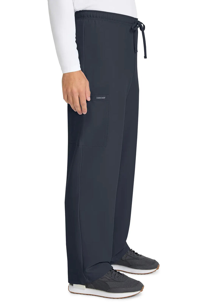 Cherokee Scrubs Unisex Drawstring Straight Leg Pant Pewter | scrub-supply.com