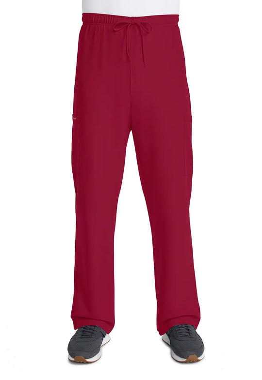 Cherokee Scrubs Unisex Drawstring Straight Leg Pant Red | scrub-supply.com