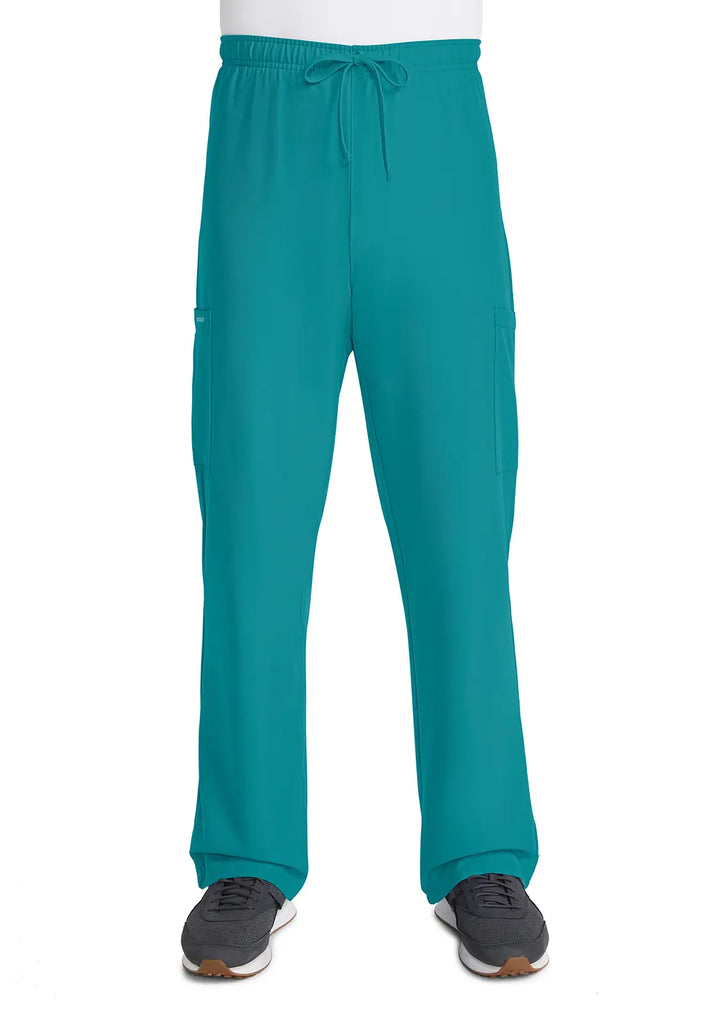 Cherokee Scrubs Unisex Drawstring Straight Leg Pant Teal | scrub-supply.com