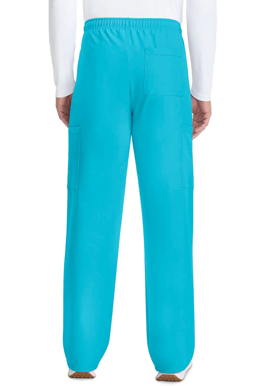 Cherokee Scrubs Unisex Drawstring Straight Leg Pant Turquoise | scrub-supply.com