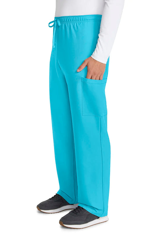 Cherokee Scrubs Unisex Drawstring Straight Leg Pant Turquoise | scrub-supply.com