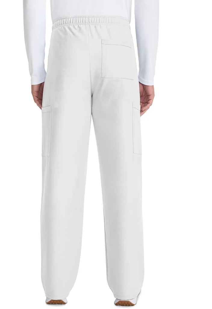Cherokee Scrubs Unisex Drawstring Straight Leg Pant White | scrub-supply.com