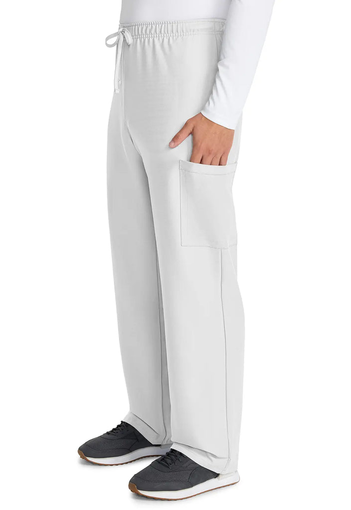 Cherokee Scrubs Unisex Drawstring Straight Leg Pant White | scrub-supply.com