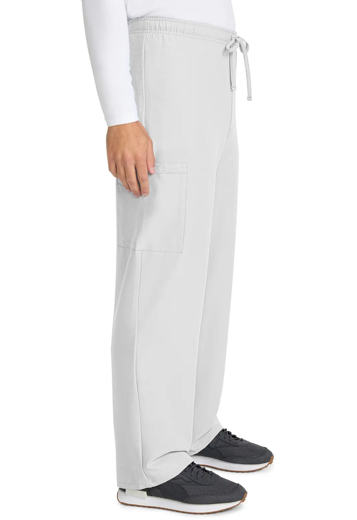 Cherokee Scrubs Unisex Drawstring Straight Leg Pant White | scrub-supply.com