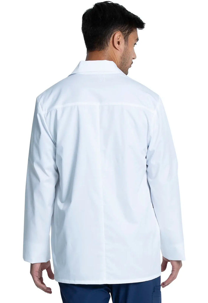 Cherokee Scrubs 30" Men's Consultation Coat White | scrub-supply.com