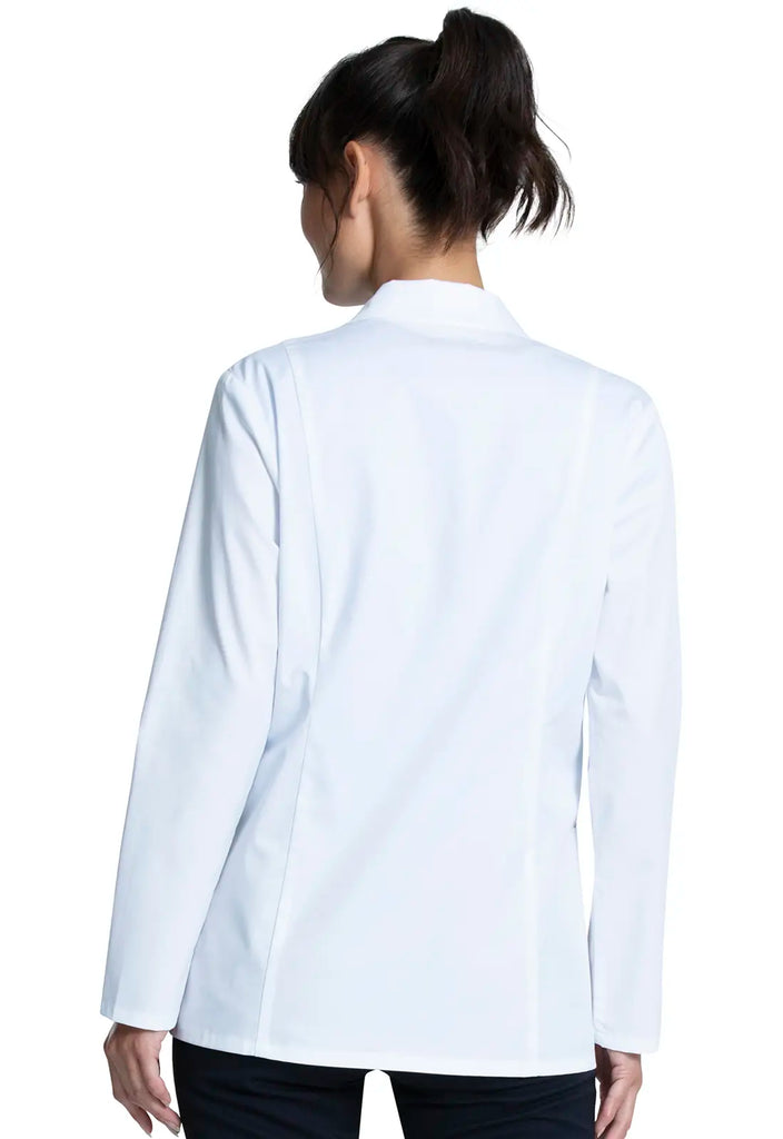 Cherokee Scrubs 28" Consultation Coat White | scrub-supply.com