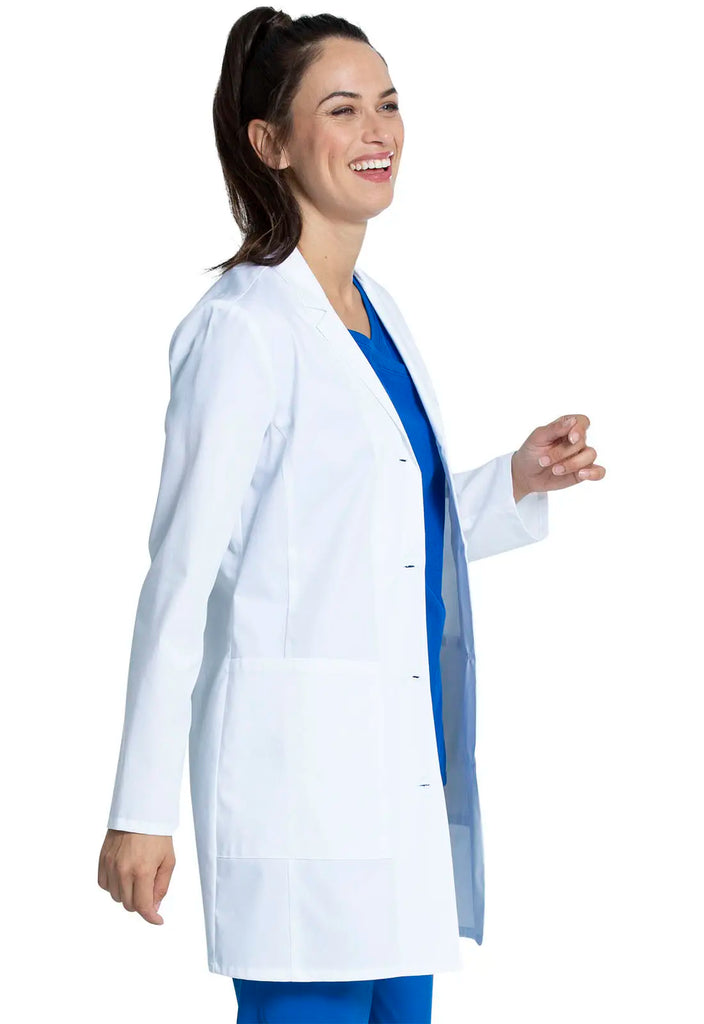 Cherokee Scrubs 33" Lab Coat White | scrub-supply.com