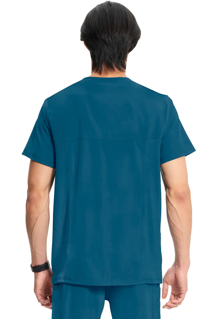 Infinity Scrubs Men's V-Neck Top Caribbean Blue | scrub-supply.com