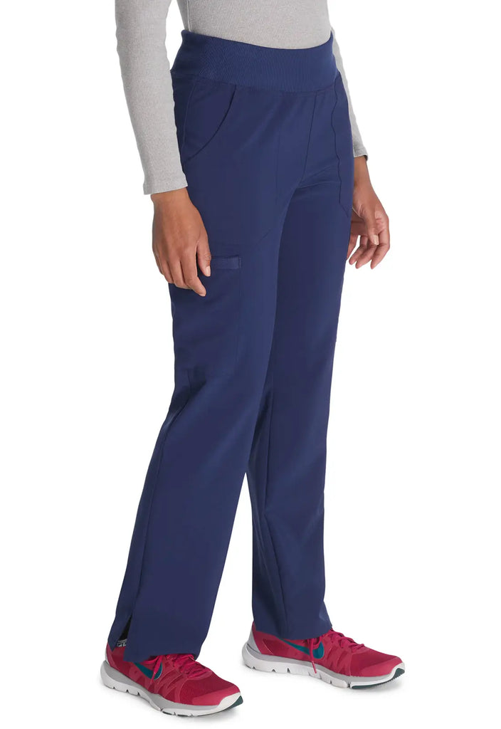 Dickies Scrubs 7-Pocket Natural Rise Tapered Leg Pull-on Pant Navy | scrub-supply.com