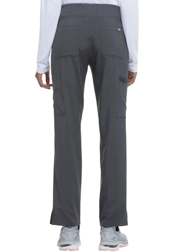 Dickies Scrubs 7-Pocket Natural Rise Tapered Leg Pull-on Pant Pewter | scrub-supply.com