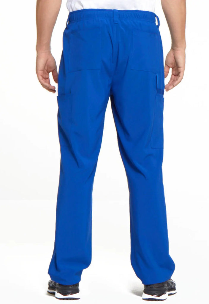 Dickies Scrubs Men's Natural Rise Drawstring Pant Galaxy Blue | scrub-supply.com