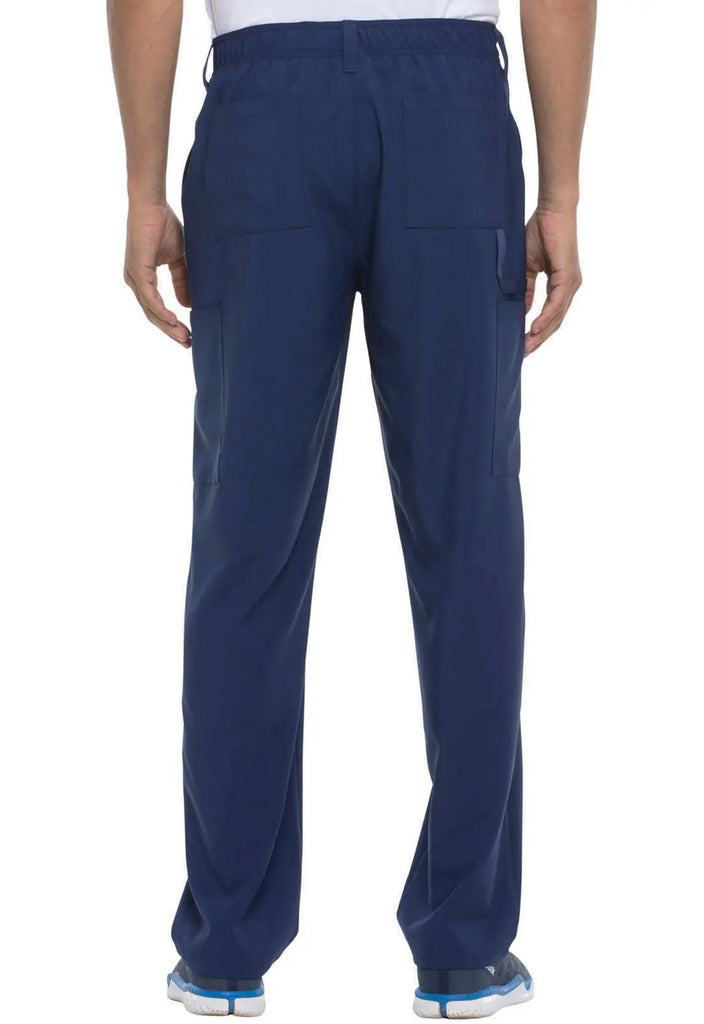 Dickies Scrubs Men's Natural Rise Drawstring Pant Navy | scrub-supply.com