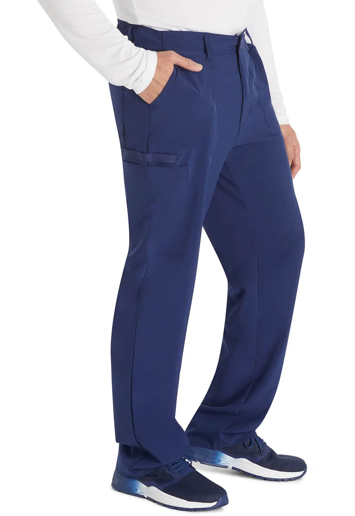 Dickies Scrubs Men's Natural Rise Drawstring Pant Navy | scrub-supply.com