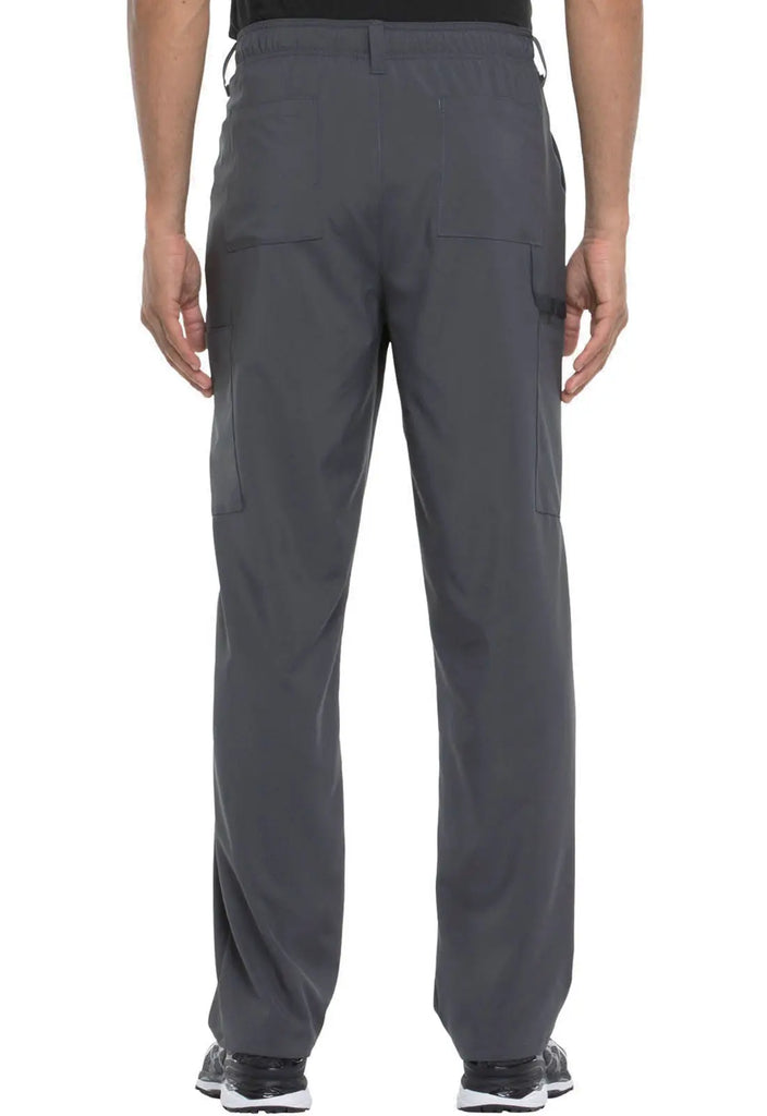 Dickies Scrubs Men's Natural Rise Drawstring Pant Pewter | scrub-supply.com