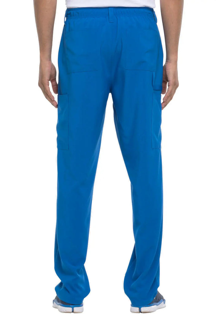 Dickies Scrubs Men's Natural Rise Drawstring Pant Royal Blue | scrub-supply.com