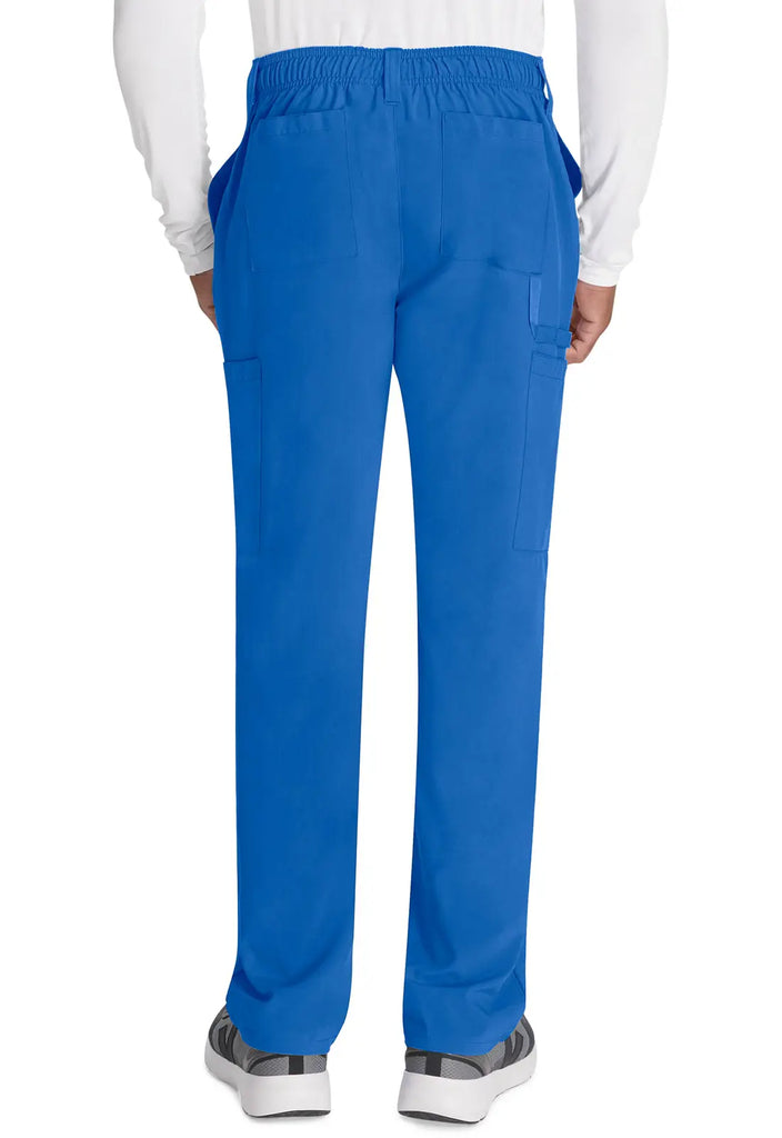 Dickies Scrubs Men's Natural Rise Drawstring Pant Royal Blue | scrub-supply.com