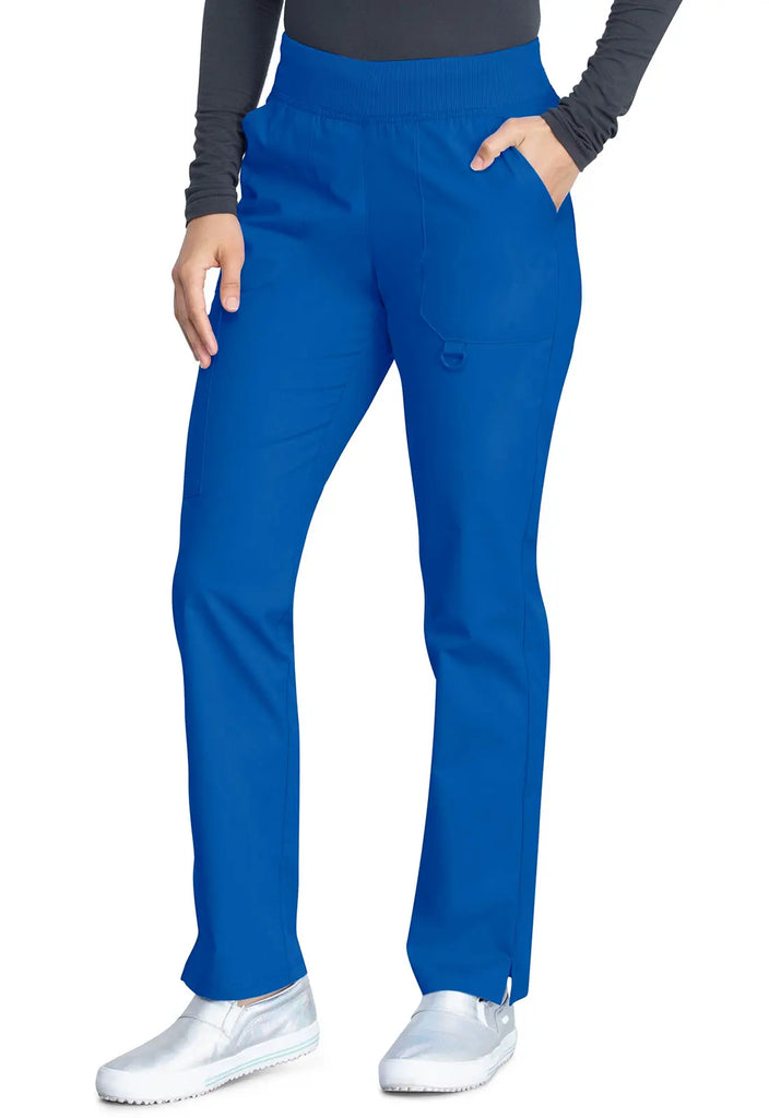 Dickies Scrubs Signature Mid Rise Tapered Leg Pull-on Pant Royal Blue | scrub-supply.com