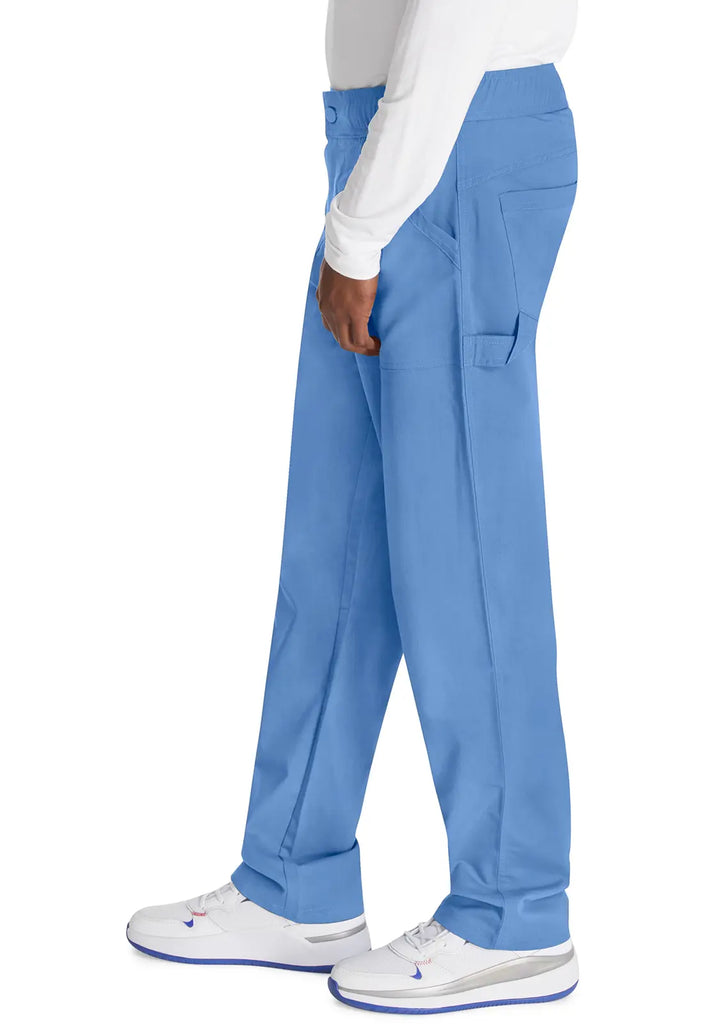 Dickies Scrubs Men's Mid Rise Straight Leg Pant Ceil Blue | scrub-supply.com