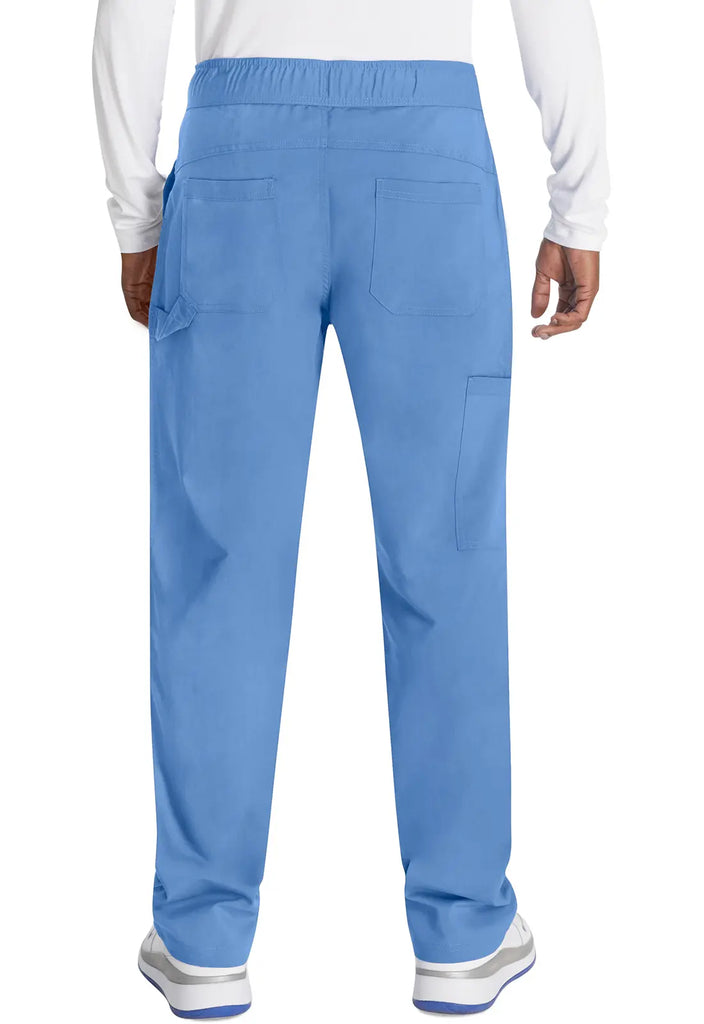 Dickies Scrubs Men's Mid Rise Straight Leg Pant Ceil Blue | scrub-supply.com