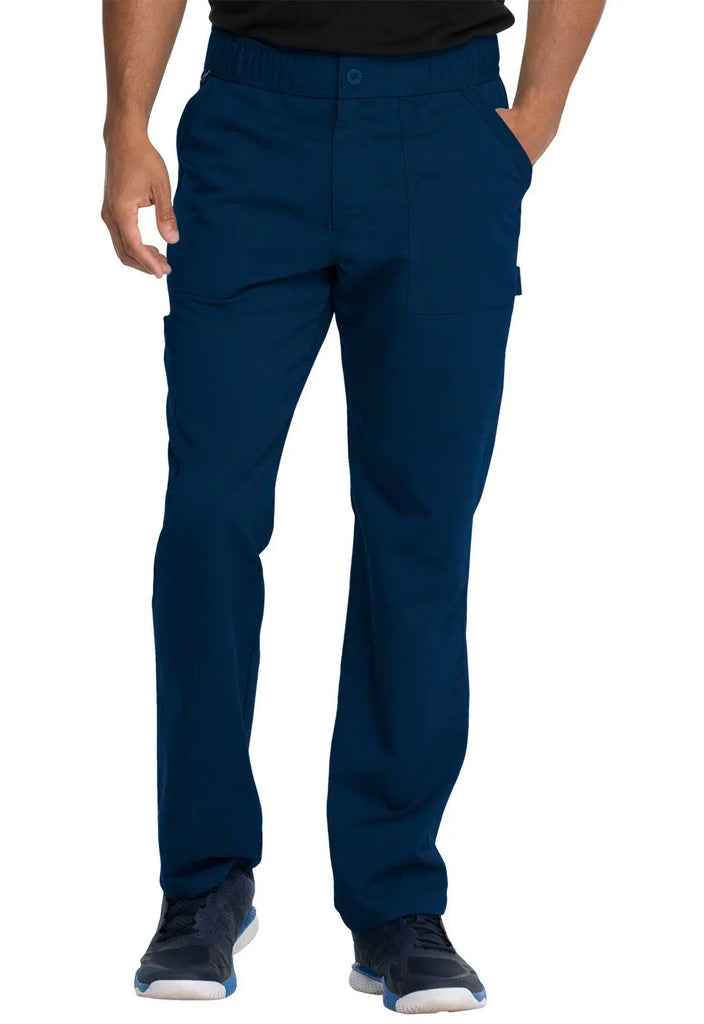 Dickies Scrubs Men's Mid Rise Straight Leg Pant Navy | scrub-supply.com