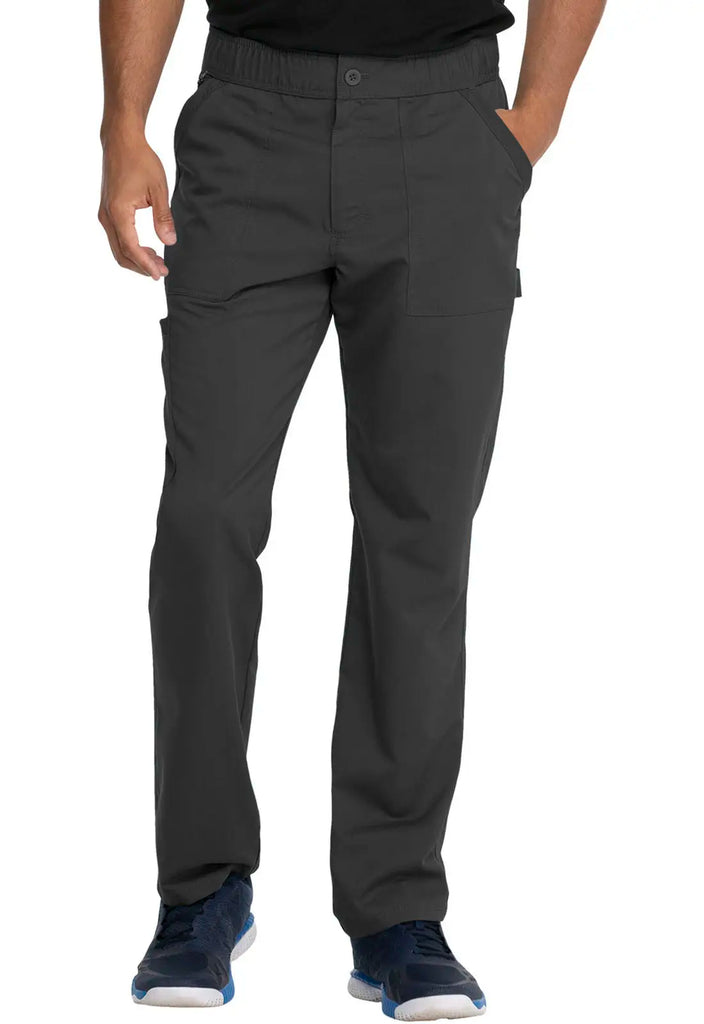 Dickies Scrubs Men's Mid Rise Straight Leg Pant Pewter | scrub-supply.com