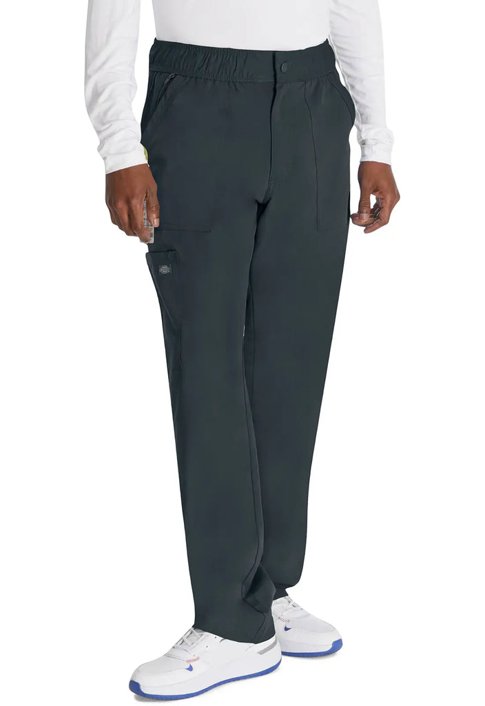 Dickies Scrubs Men's Mid Rise Straight Leg Pant Pewter | scrub-supply.com