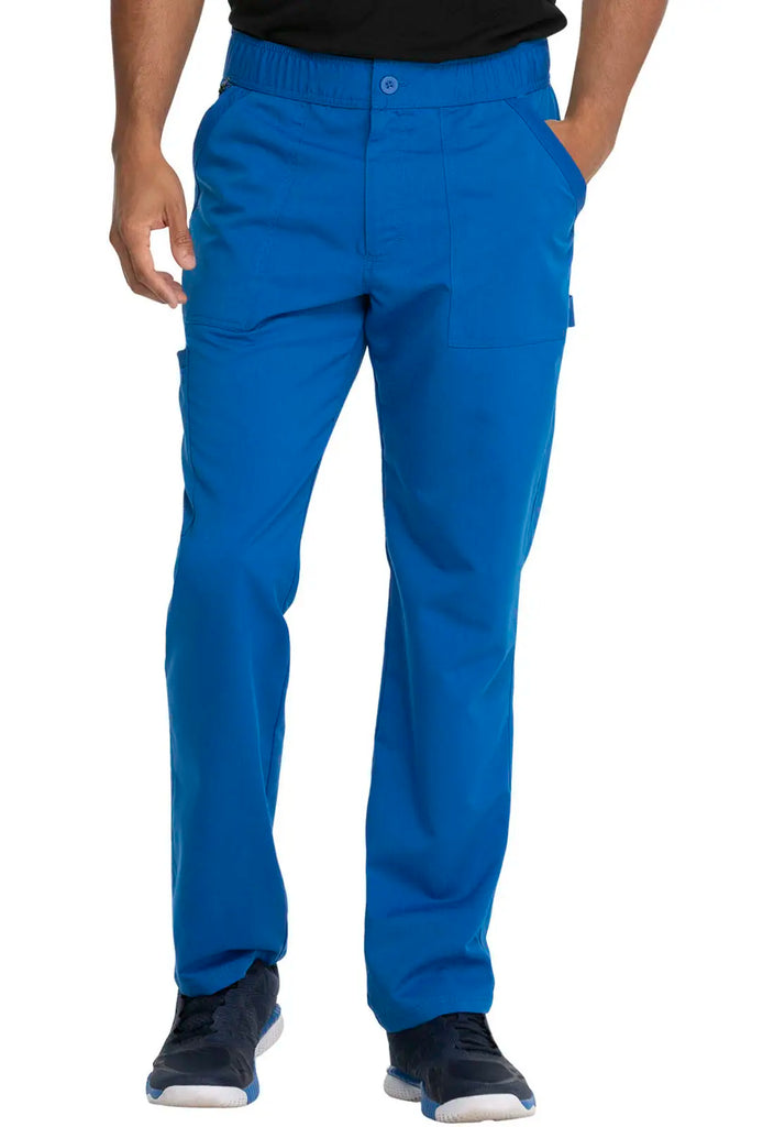 Dickies Scrubs Men's Mid Rise Straight Leg Pant Royal Blue | scrub-supply.com