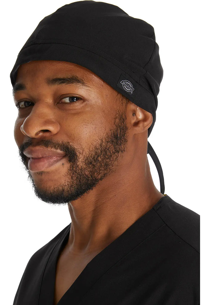 Dickies Scrubs Essentials Scrubs Hat Black | scrub-supply.com