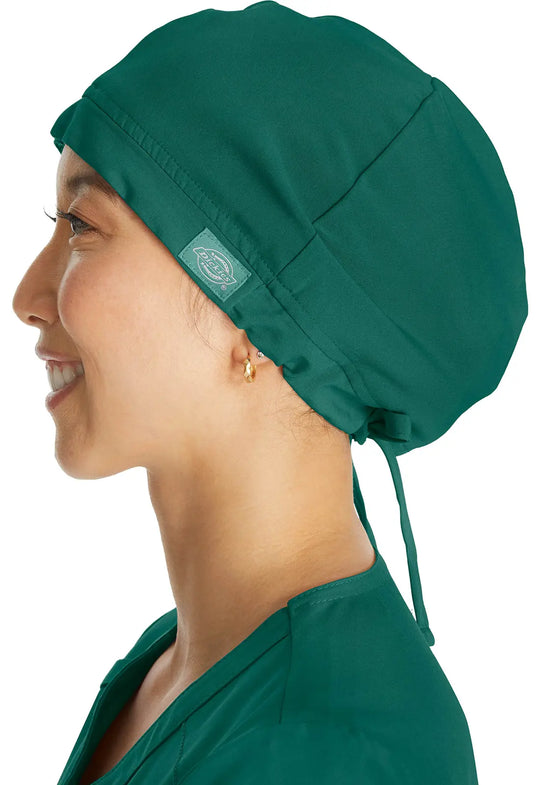Dickies Scrubs Essentials Scrubs Hat Hunter Green | scrub-supply.com