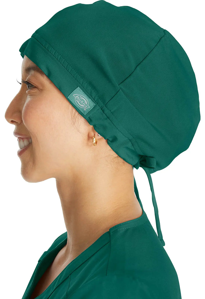 Dickies Scrubs Essentials Scrubs Hat Hunter Green | scrub-supply.com