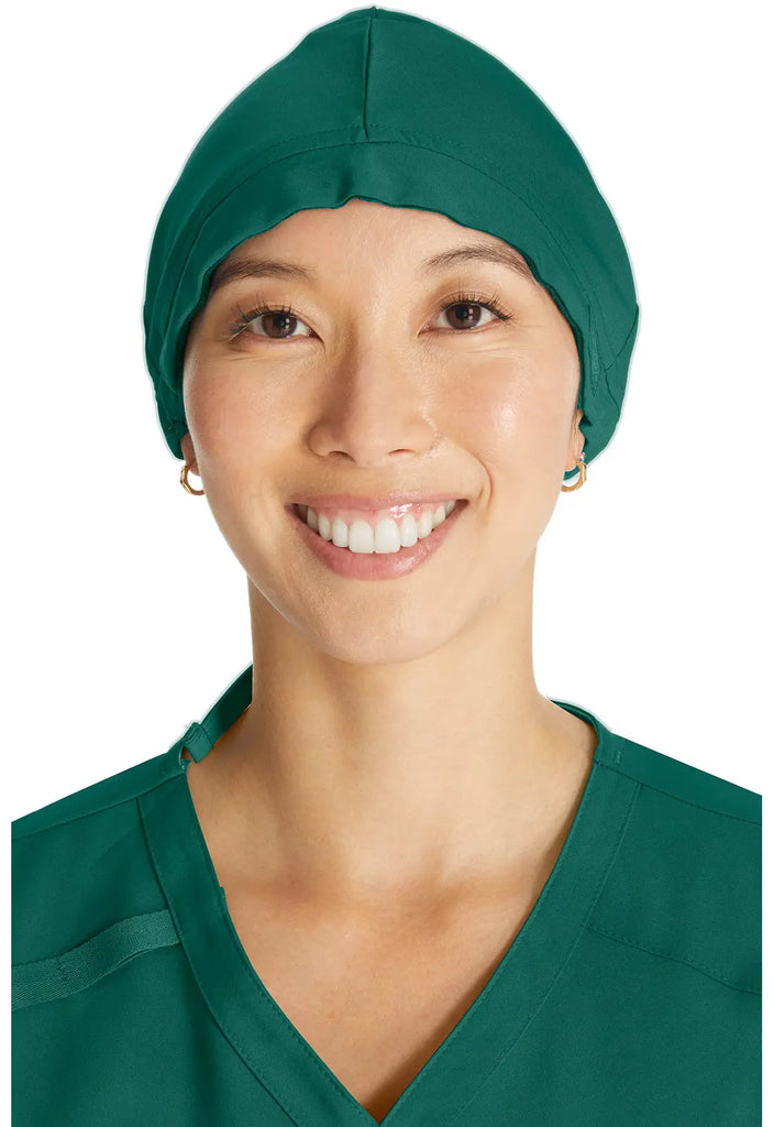 Dickies Scrubs Essentials Scrubs Hat Hunter Green | scrub-supply.com