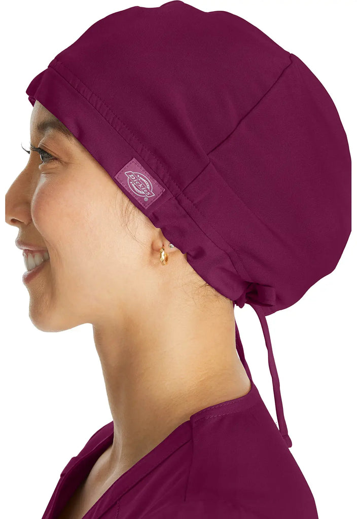 Dickies Scrubs Essentials Scrubs Hat Wine | scrub-supply.com