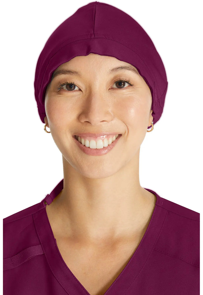 Dickies Scrubs Essentials Scrubs Hat Wine | scrub-supply.com